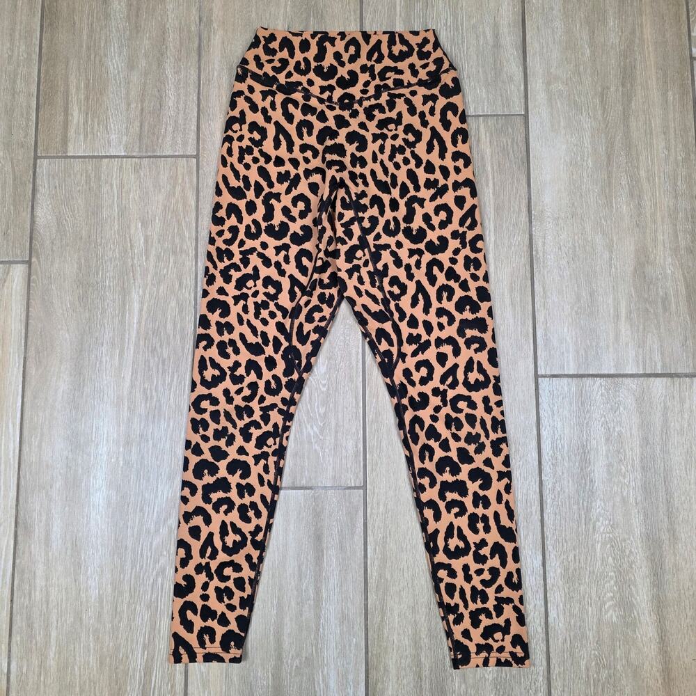 Vitality Balance Athletica Leopard Leggings Small High Rise Animal Print Gym